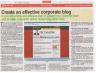 Create An Effective Corporate Blog